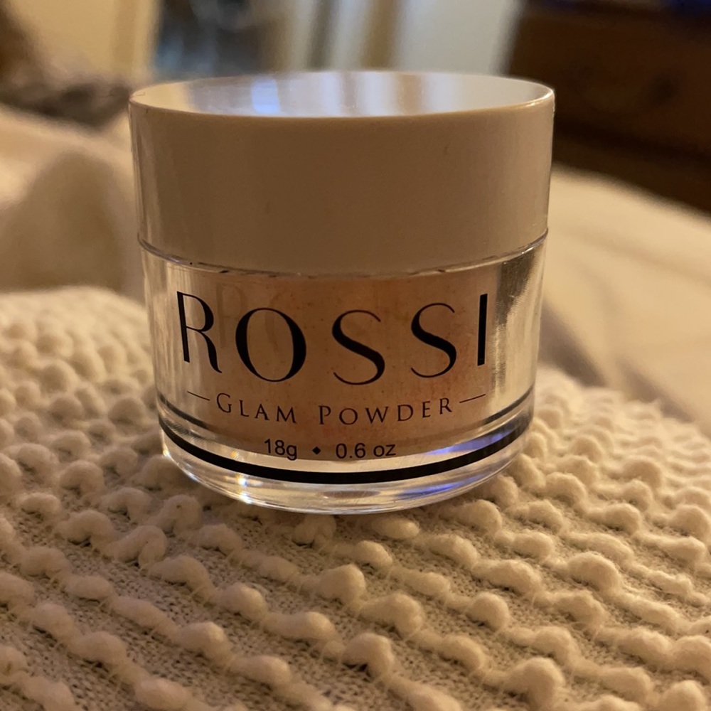 Rossi Glam Powder Nail Dip “Let it Snow”